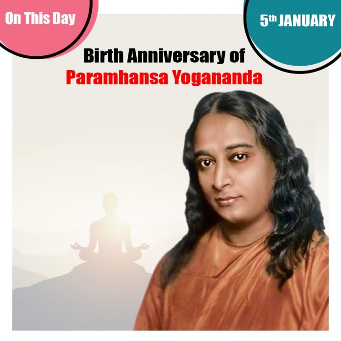 Birth Anniversary of Paramhansa Yogananda