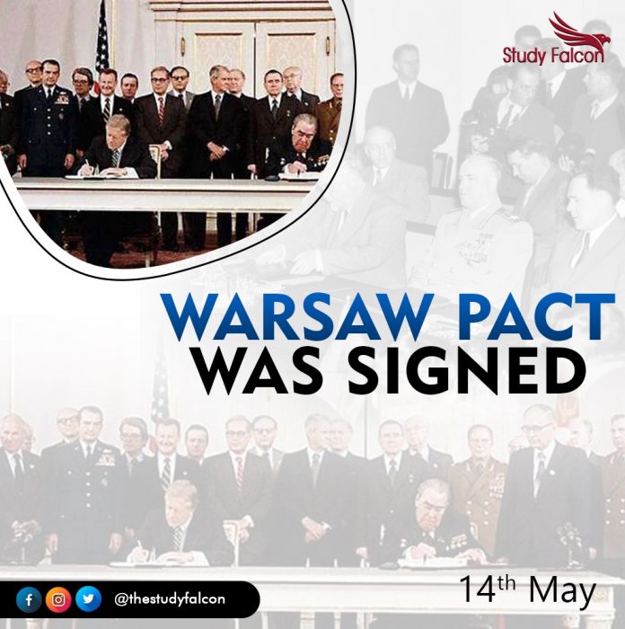 Warsaw Pact was Signed